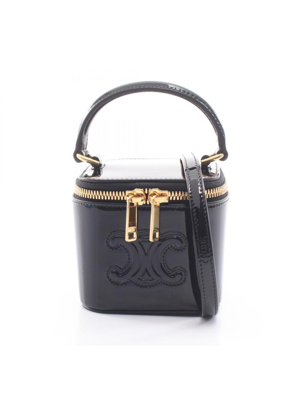 Celine Cuir Triomphe Mini Vanity Hand #351731C12B